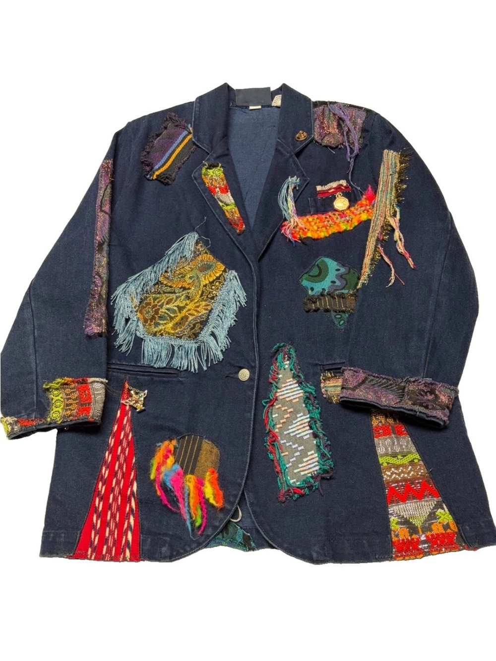 Rare Find!! Iconic 80’s embellished Jordache Jeanjer Blazer -Size Small
